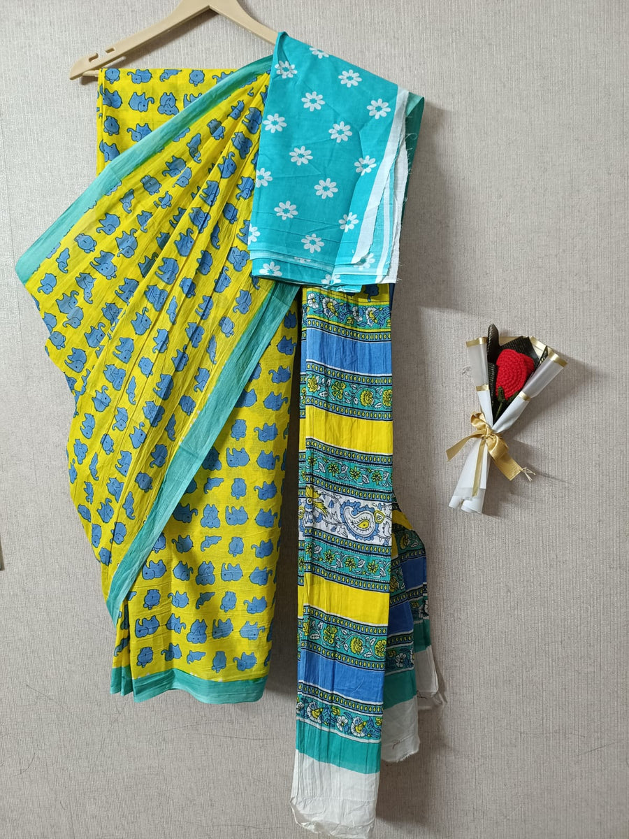 Tanya Mittal Inspired Quirky Cotton Sarees