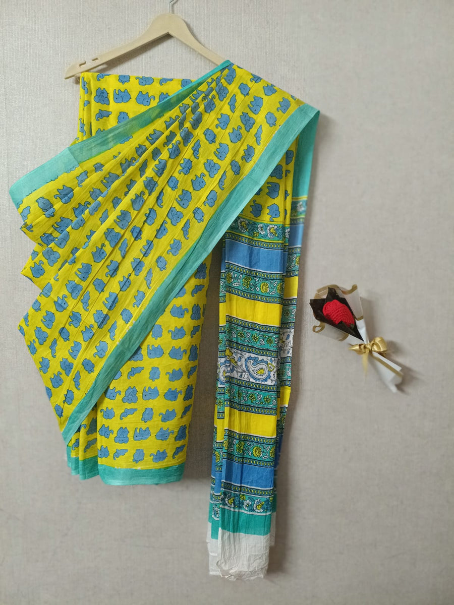 Tanya Mittal Inspired Quirky Cotton Sarees