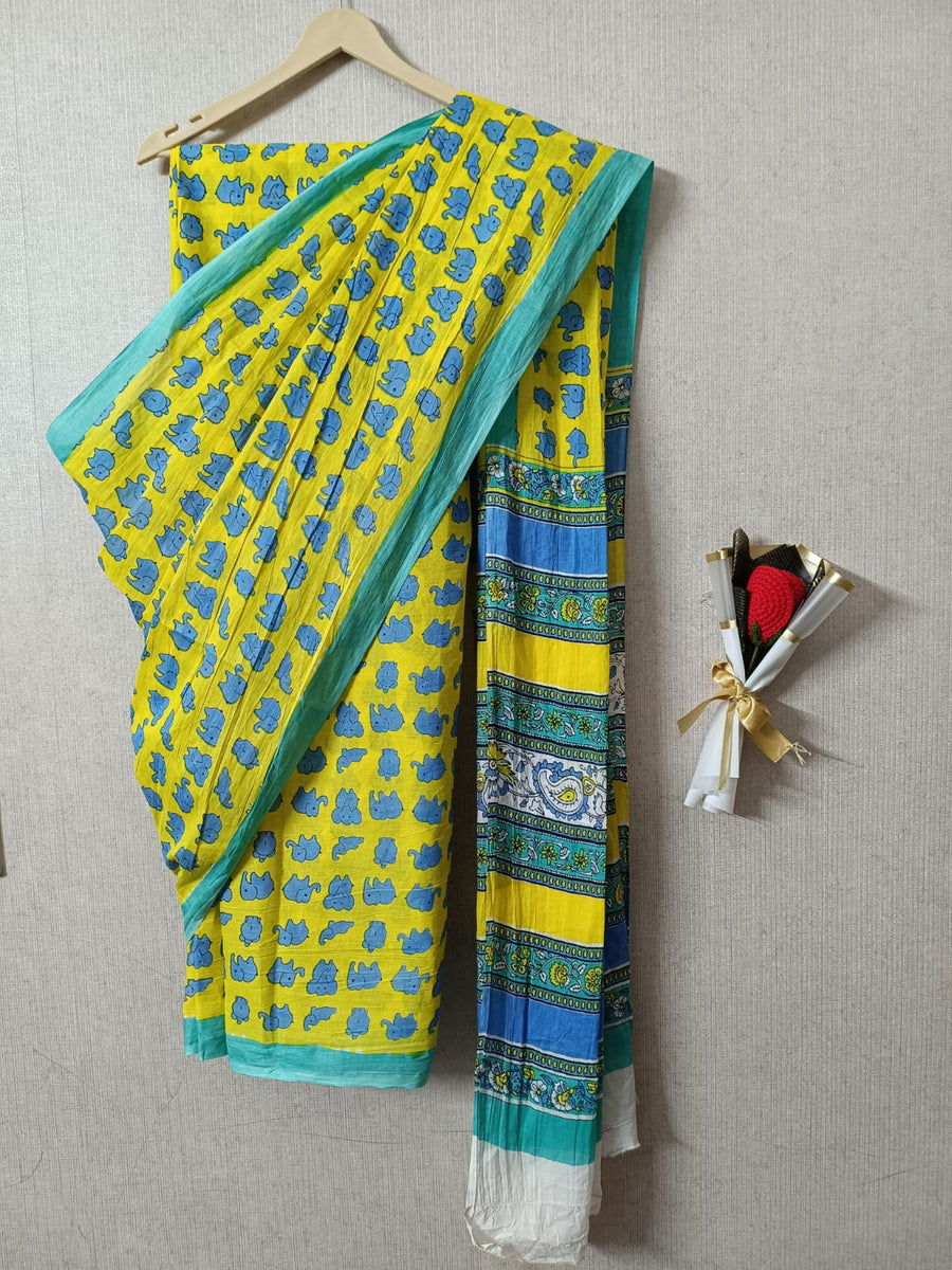 Tanya Mittal Inspired Quirky Cotton Sarees