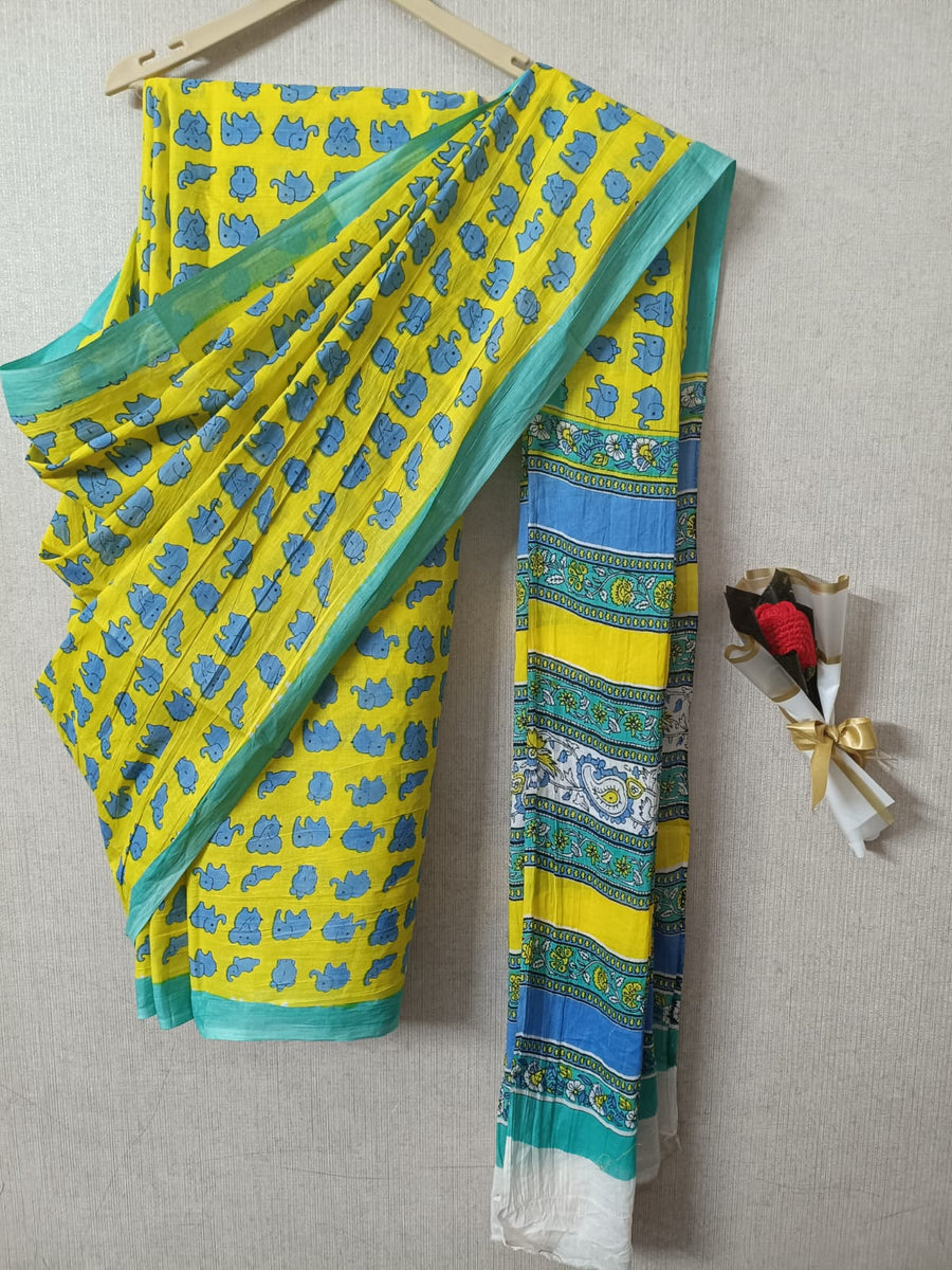 Tanya Mittal Inspired Quirky Cotton Sarees
