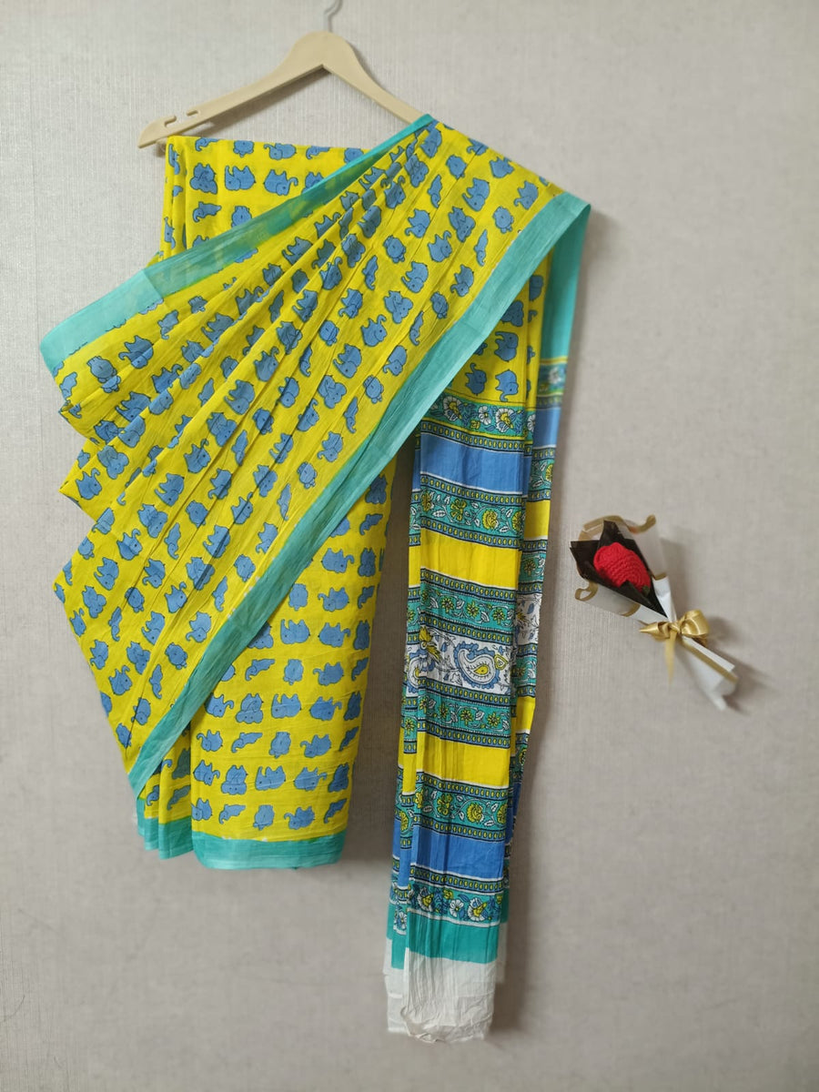 Tanya Mittal Inspired Quirky Cotton Sarees