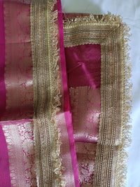 Meher Rani Glass Tissue Silk Saree  By Ethnic Dori